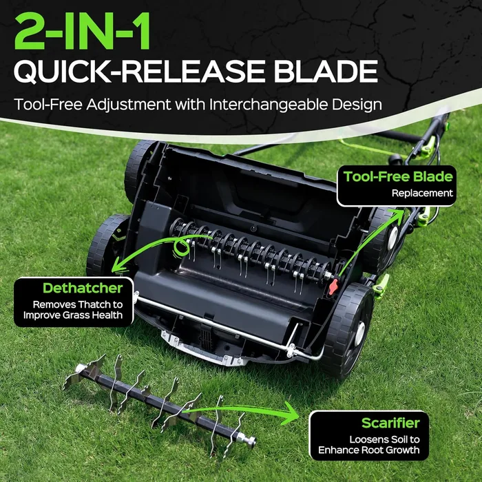#2 Tool-Free 2-in-1 Blade Switching
