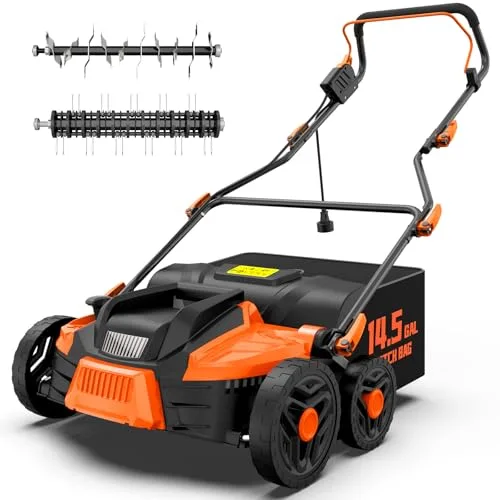 TIECTOWN 16-Inch Elektrische Verticuteermachine